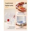 HANDUNYOU Disposable 3-Compartment Food Containers