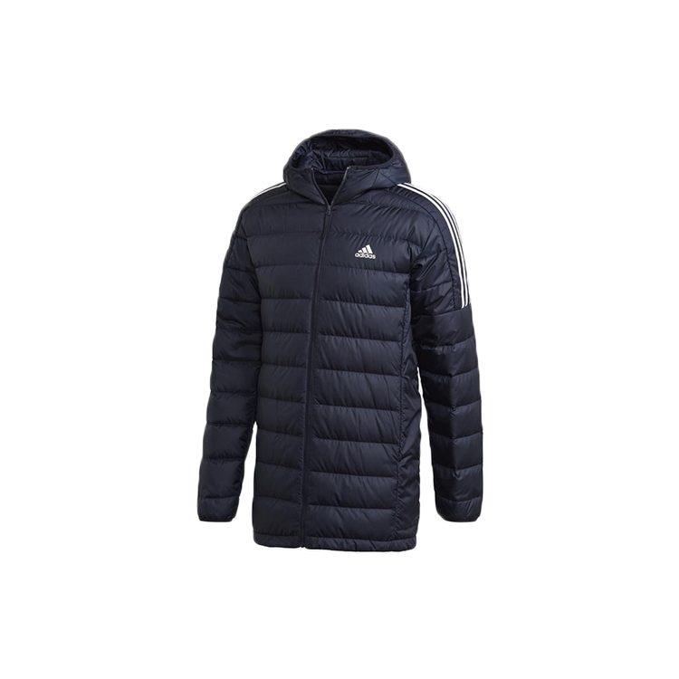 Adidas ESSENTIALS Down Jacket Men's Navy Blue GH4605