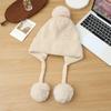 Autumn and Winter Hats for Women with Big Heads and Faces Small Bag Head Hats  Versatile and High End Warm Knitted Wool Hats