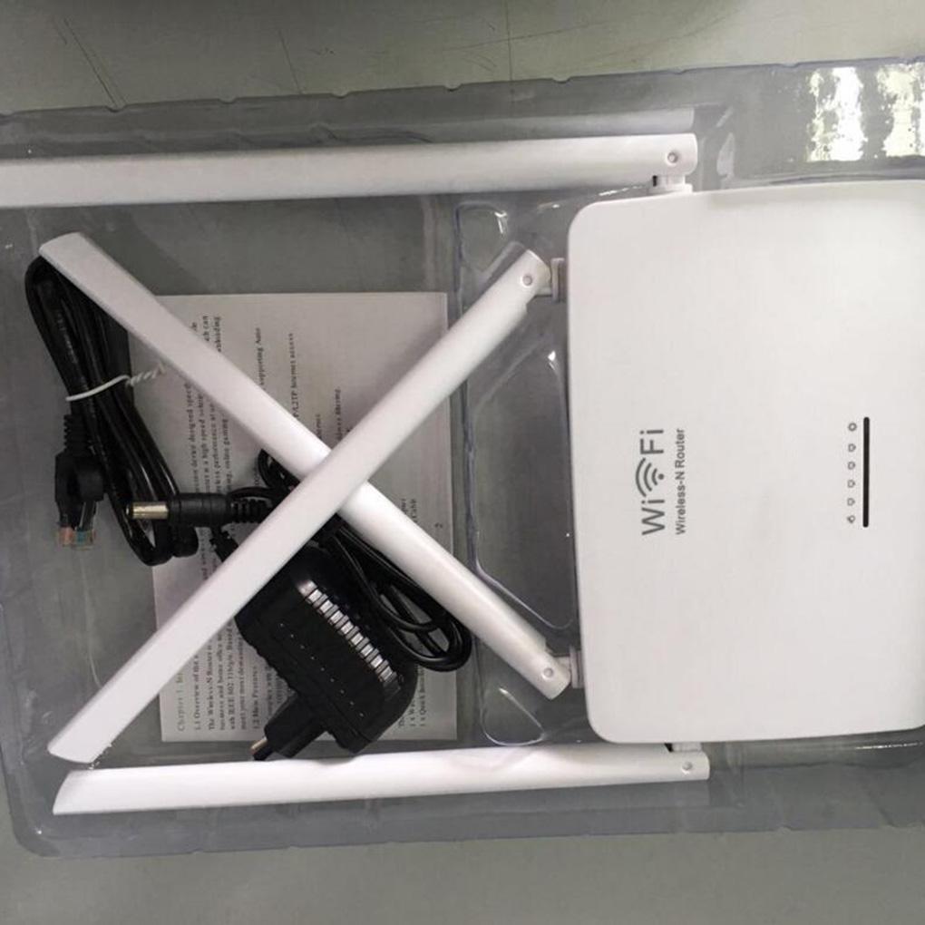 Wireless WiFi Router 802\.11 b/g/n 300Mbps Smart High Power 4 Antennas Wide Coverage Wireless Routers