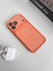 The window becomes larger in seconds, suitable for iPhone17promax skin-sensitive magnetic mobile phone case, Apple 16 contrasting color 15 protective
