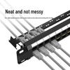 YZ Cat6 24-Port Rack-Mount Network Patch Panel