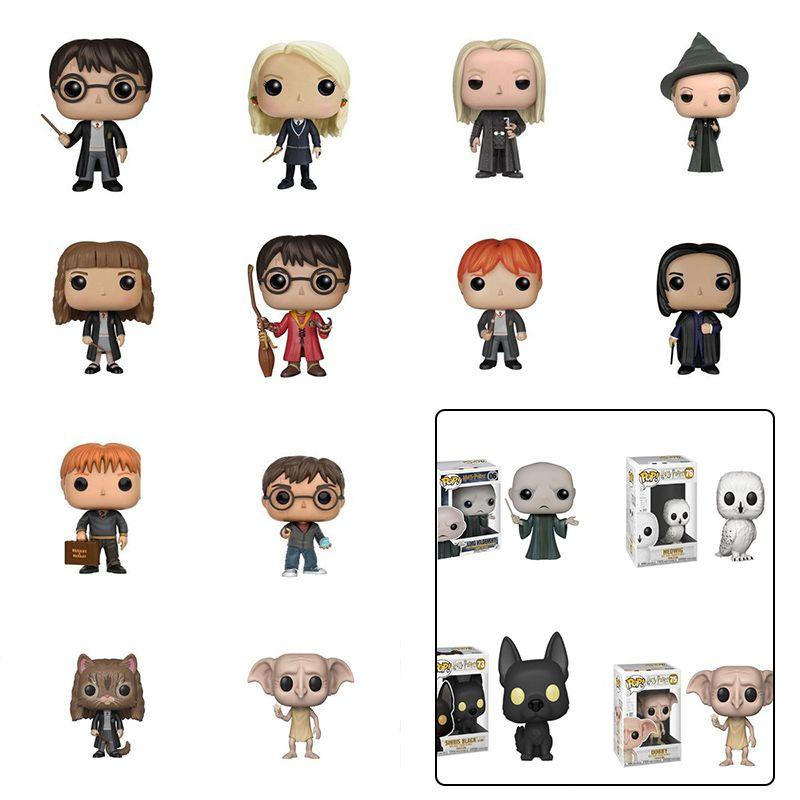 Potter 10cm Charakter Figur Puppe Funko Pop Serie Modell Spielzeug Verschiedene Modell