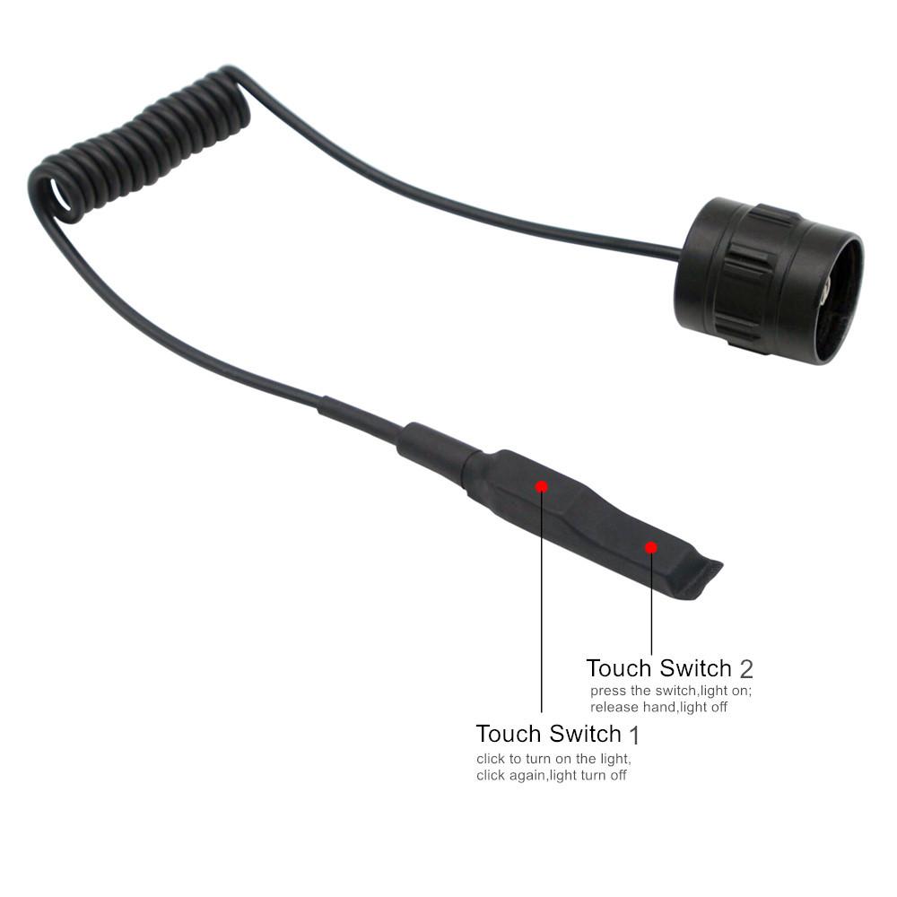 Professional Hunting Tactics Night Reconnaissance LED Flashlight L2 Lamp Beads Waterproof Rechargeable Outdoor Portable Torch