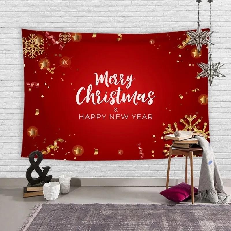 Christmas Tree Simple Pattern Tapestry Living Room Sofa Home Decor Christmas Gift