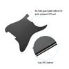 3 Ply Guitar Pickguard for amerikanske ST elektriske gitarer DIY Custom Guard Plate Svart