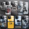 Husă cu Logo Camion pentru Bărbați pentru iPhone Samsung Galaxy Redmi Note S 17 16 15 14 13 20 24 25 54 Pro Max Ultra Fe Air Capac din Sticlă Călită
