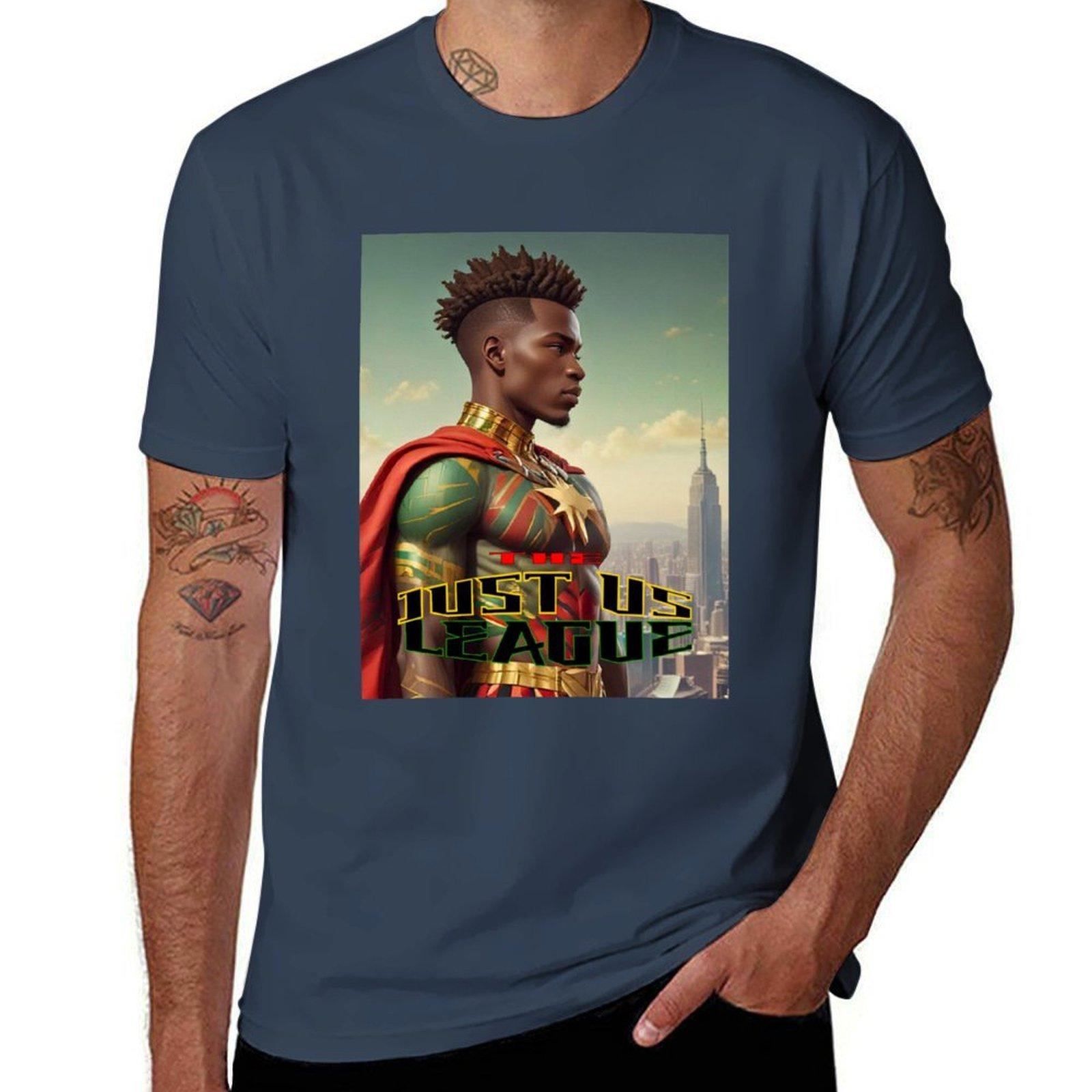 The Just Us League Tshirt Soft Touch Basic Cotton Tshirt S