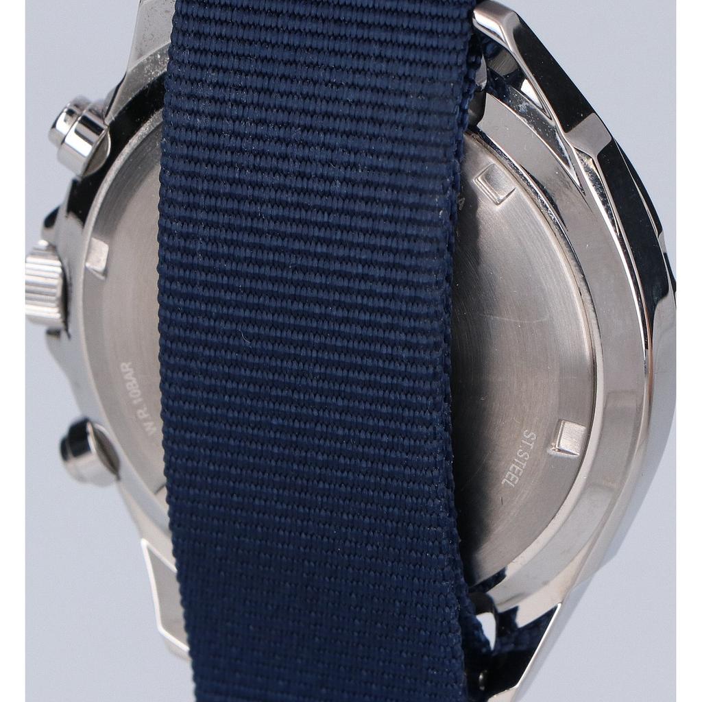 CITIZEN [Excellent Condition] H500-002C602 CITIZEN COLLECTION White Dial Eco Drive Chronograph Watches Black / white / navyUsed