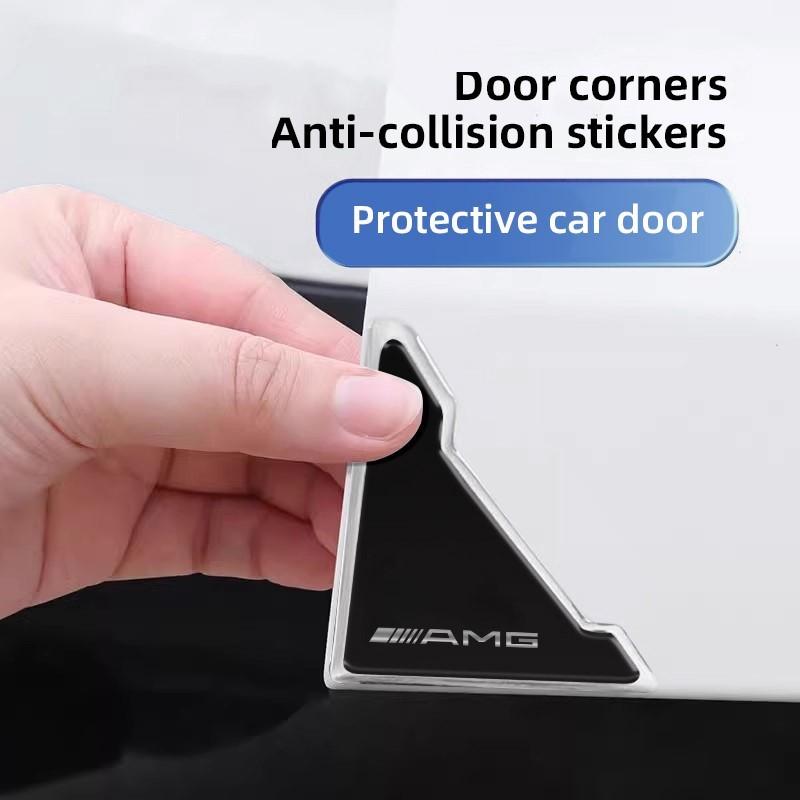 Car Door Corner Protectors Stickers Anti-collision Silicone Paster For Mercedes Benz AMG A B C E G CLA W211 W203 W204 C260 E300L