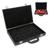Metal Latches Billiard Ball Storage Box Hard Shell Protective Cover  Snooker Accessory Storage