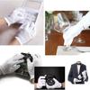24PCS White Cotton Work Gloves for Dry Hands Ceremonial Handling Film Jewelry Silver Inspection Gloves Household Cleaning Tools
