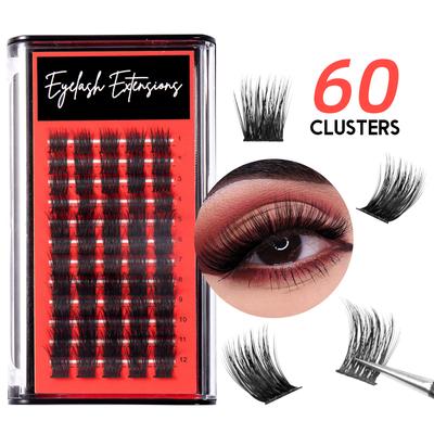Segmented Single-Cluster False Eyelashes, Large-Capacity Daily Makeup, Multiple Hair Grafting Eyelashes