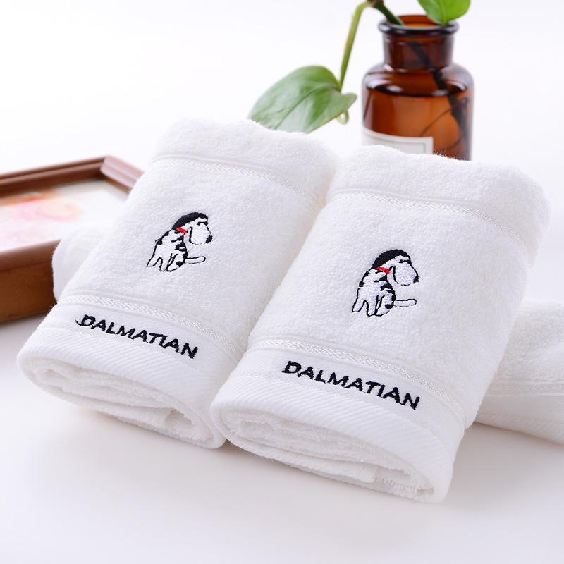 Jieliya Pure Cotton Cartoon Baby Face Wash Towel - Ultra-Absorbent Children's Towel
