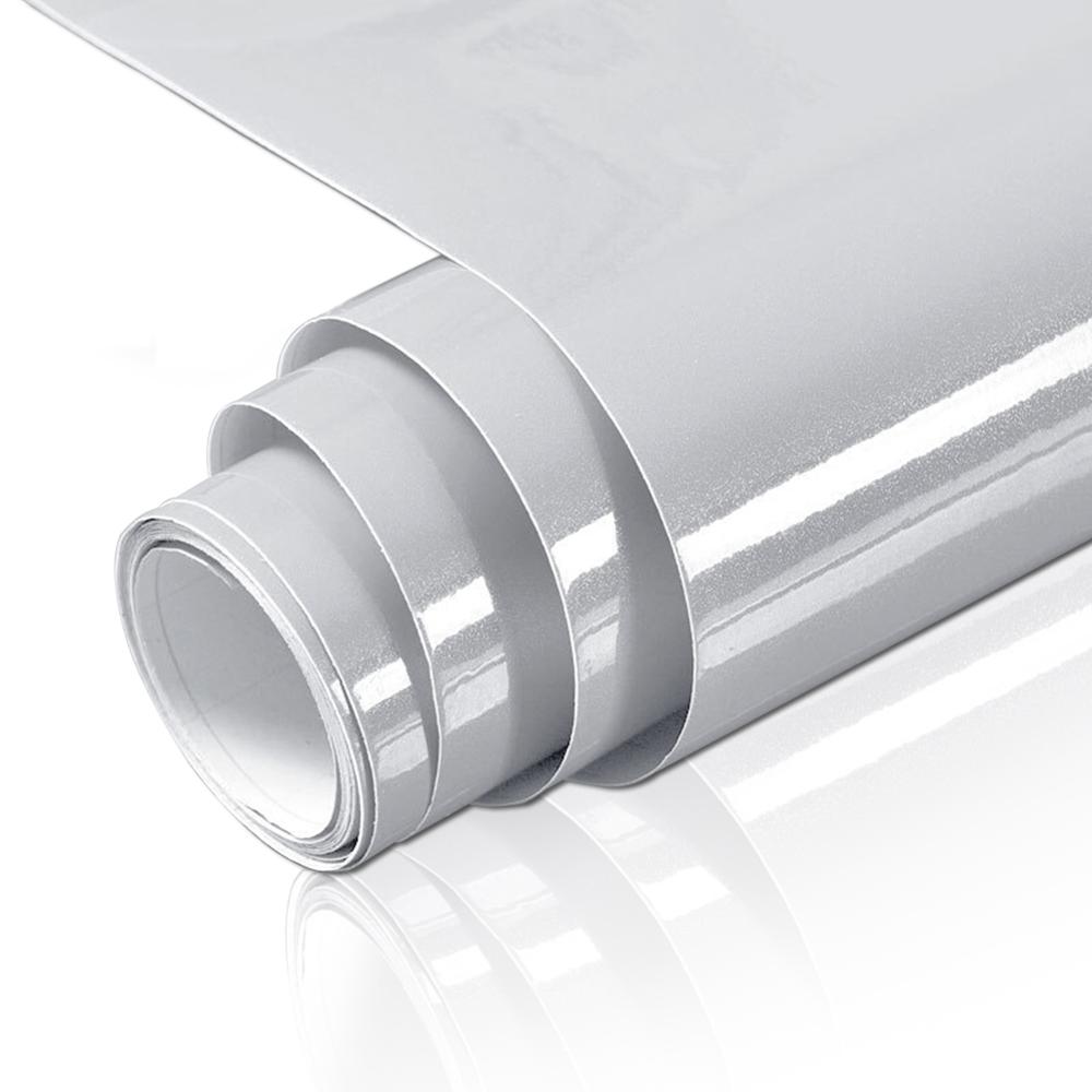 Pearl Waterproof Vinyl Self Adhesive Wallpaper Glitter Bathroom Kitchen Cupboard Desktop Contact Paper Wall Stickers Room Decors