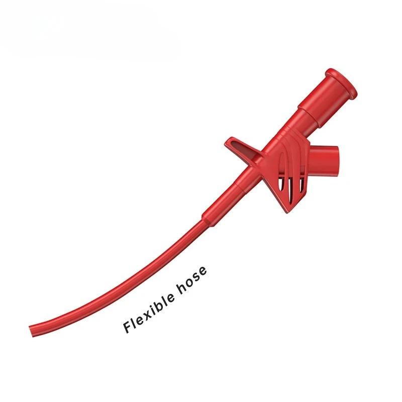 Quick Test Hook Clip CAT III 1000V High Voltage 10A Current Flexible Professional Insulated Testing Probes with 4mm Socket