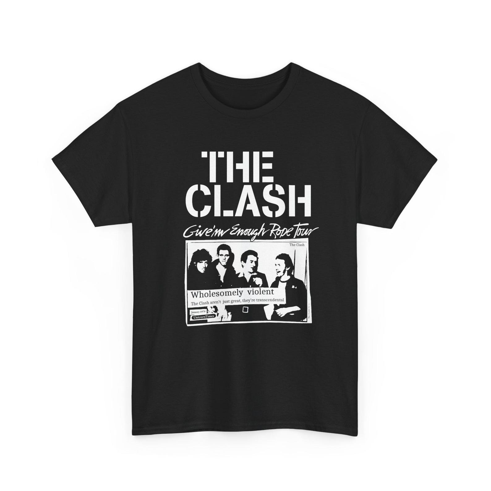 The Clash Punk Band T-shirt 2XL