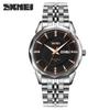 Skmei Fashion Trend Men Watch Waterproof Stainless Steel Calendar Quartz Watch Business Clock Gift Watches for Man