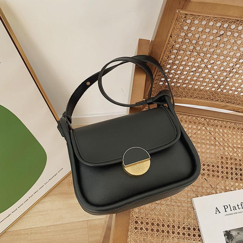 WTEMPO Brand Niche Senior Women's Underarm Bag Fashion Retro Contrast Color Small Square Bag Versatile Ins Shoulder Messenger Bags