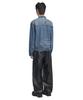Nomanual Washed Denim Trucker Jacket - Washed Blue