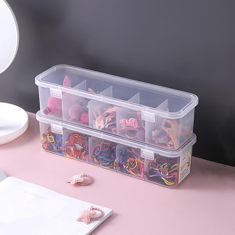 Hair Accessories Storage Box Jewelry Organizer Box Multi-Functional Jewelry Hair Clip Headband Hair Card Storage Box