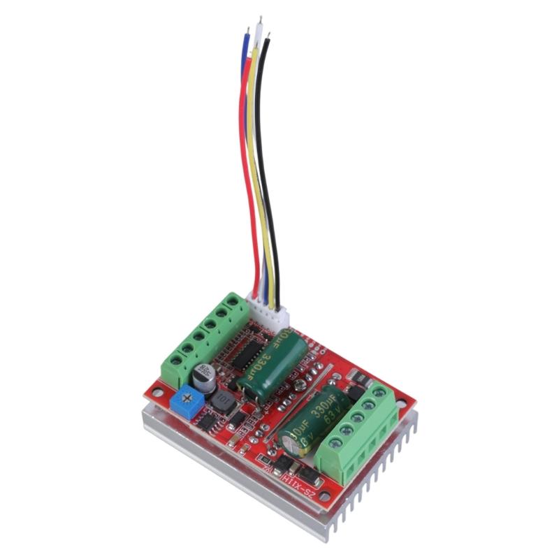 Portable Motor Driver Powerful Ranges Voltages 400W Three Phase with Integrated Hall Scences Electrical 6-60V, 0-5V