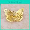 Elegant Women's Golden Butterfly Headband Hair Clip From Bungo Stray Dogs Akiko Yosano