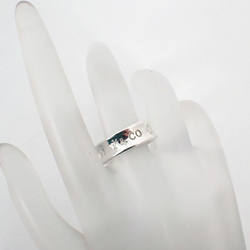 [Używany] Pierścionek TIFFANY 925 1837 / Rozmiar 11.5 / j90-10