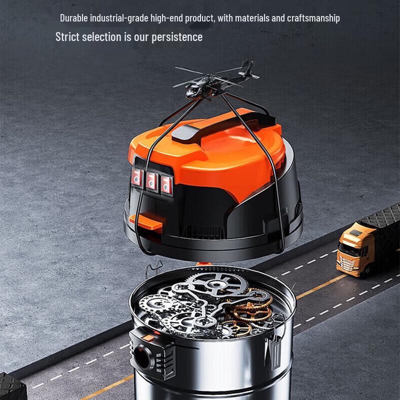 POHIR 5400W 80L Industrial Wet/Dry Vacuum CN Plug (adapter Included)