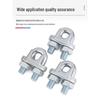 Galvanized Steel Wire Rope U-Clamps