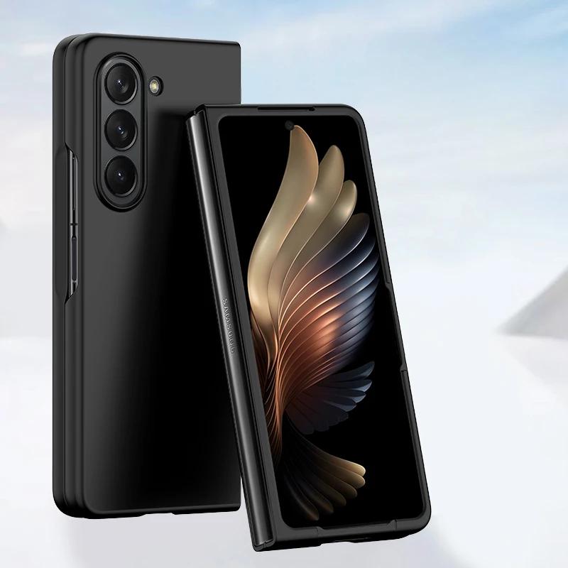Hard Shell Plastic Phone Case for Samsung Galaxy Z Fold 7 6 5 4 3 Fold7 Fold6 Fold5 Fold4 Fold3 5G Full Package Protective Cover