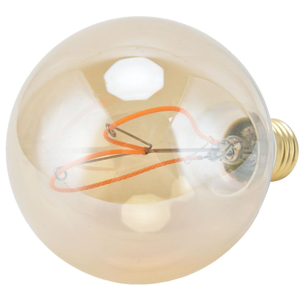 G95 Herzförmige LED-Retro-Glühbirne E27 Dimmbare Vintage-Glühbirne 110 V 4 W für Schlafzimmer Warmes Licht