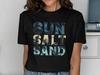 Sunshine Salt Sand T Shirt | Tropical Beach Pattern Beachwear T Shirt | Summer Casual Fashion - Suitable for Both Men and Women