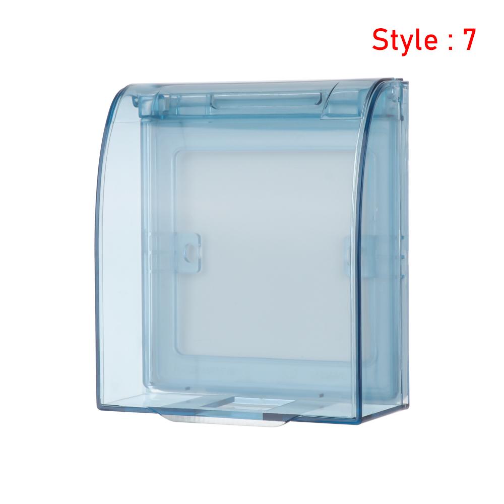 1 buc. 86 tip de protecție dublă priză capac pentru priză electrică cutie de siguranță pentru copii cutie impermeabilă articole de baie