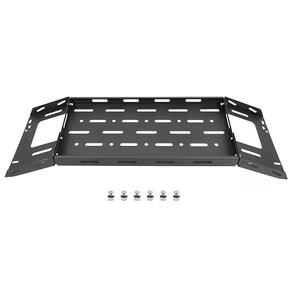 Rear Trunk Cargo Rack 101x55cm Trunk Space Expansion Shelf Interior Storage Luggage Carrier Fit for Jeep Wrangler JL Accessories