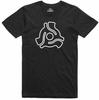 Herren T-Shirt Schallplattenzentrum Silhouette Regular Fit Baumwoll-T-Shirt