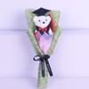 Plush Bear Bear Plush Bouquet Cartoon Doctoral Bear Toy Graduation Bear Bouquet  Birthday Party