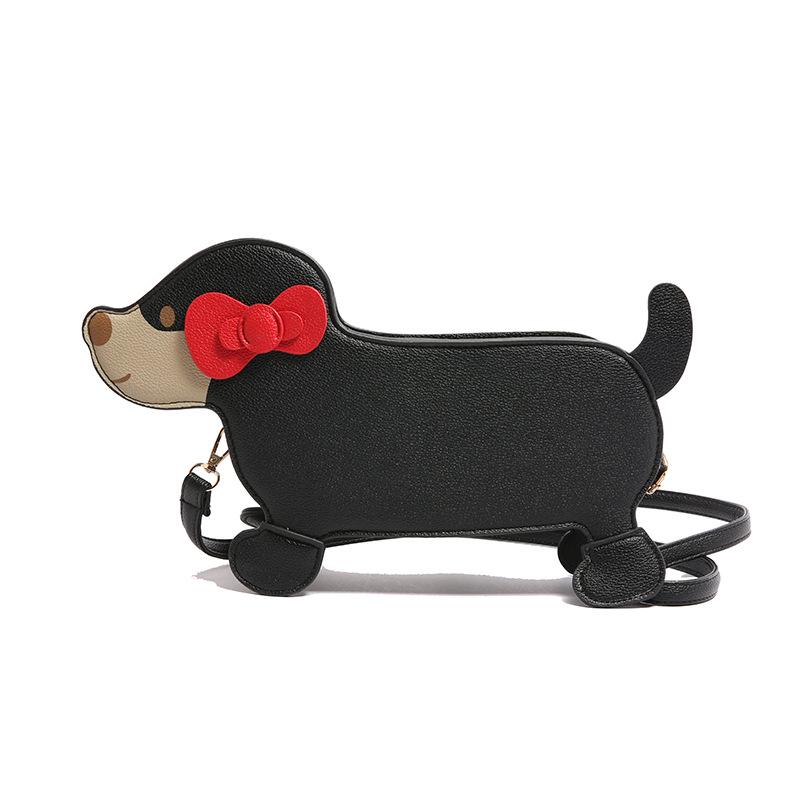 Bags Cartoon Funny Dog Small Bag 2025 New Japanese Cute Girl Foreign Style Versatile Shoulder Messenger Bag