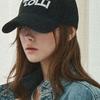 Slowlolli Transfer Printing Ball Cap - Black