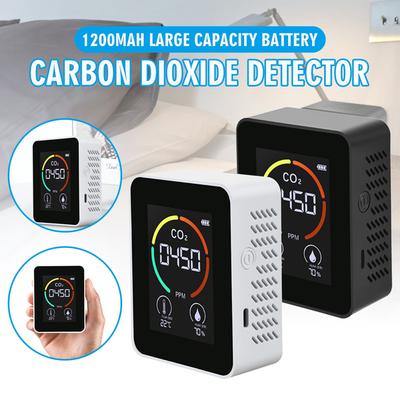 1PC Newest CO2 TVOC HCHO Detector Carbon Dioxide Sensor Monitor Analyzer Air Quality Tester