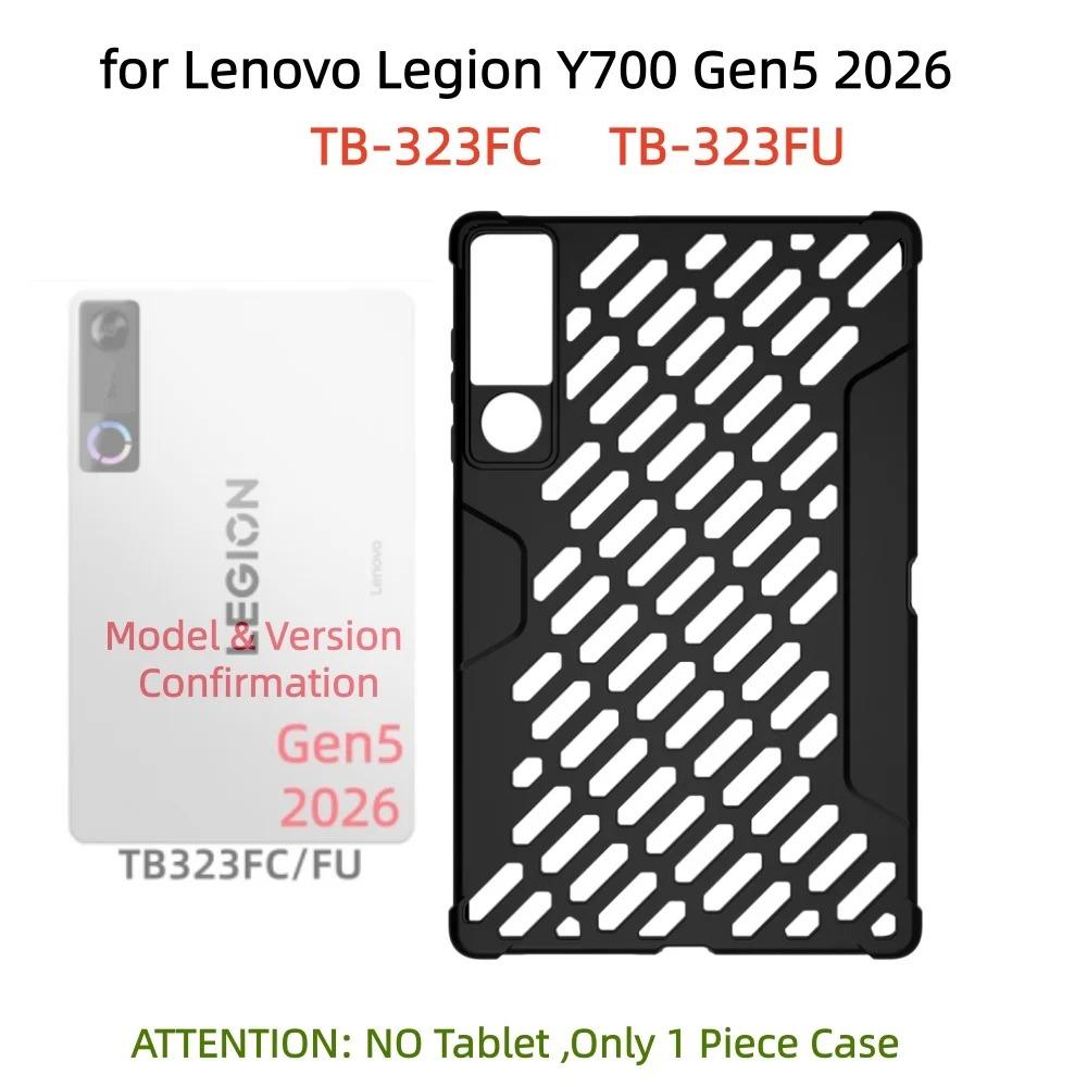 Housse à rabat pour étui de tablette Lenovo Legion Y700 Gen4 Gen3 Gen5 8,8 pouces Coque arrière souple en TPU pour Legion Tab Gen 5 4 3 Étuis Tab