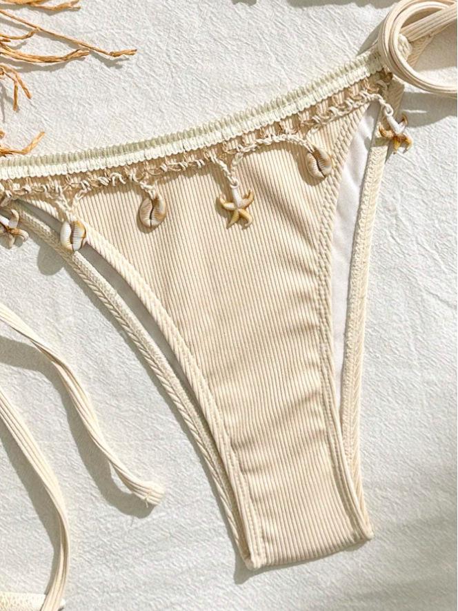 2025 Women’s High-End Tie-Up Sexy Bikini Swimsuit - New Style Two-Piece