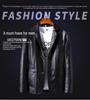 2019 Men's PU Leather Jacket: Warm, Casual, Fashionable Spring/Autumn Wear