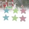 1000Pcs Glow in The Dark Stars Stickers Ceiling Wall Adhesive 3D Glowing Luminous Plastic Room Decor