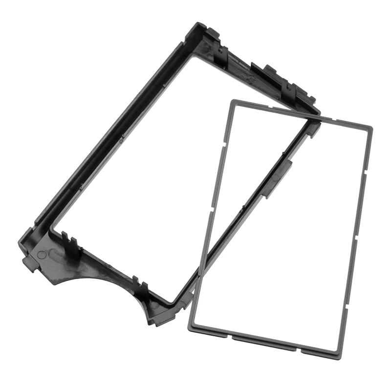2Din Car Fascia for SSANG YONG Actyon LHD Stereo Fascias Panel Dash Mount Installation Car DVD Frame Kit In-Dash