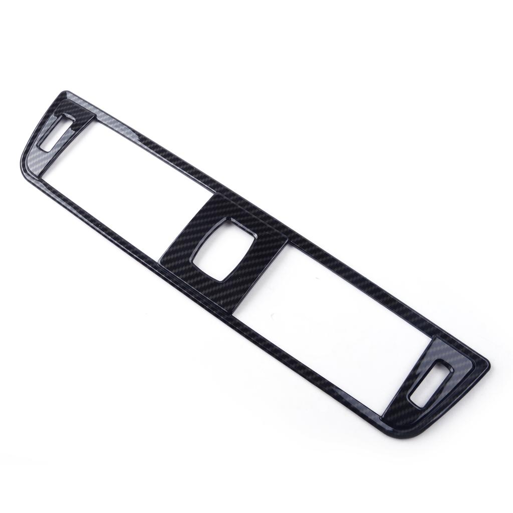 Beler Carbon Fiber ABS Car Central Air Vent Outlet Frame Cover Trim Fit For BMW 3 4 Series F30 F34 GT 2014 2015 2016 2017