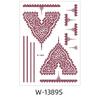 Lace Fake Tattoo Temporary Tattoo Red Mehndi Stickers Body Art Sticker  India Mehndi