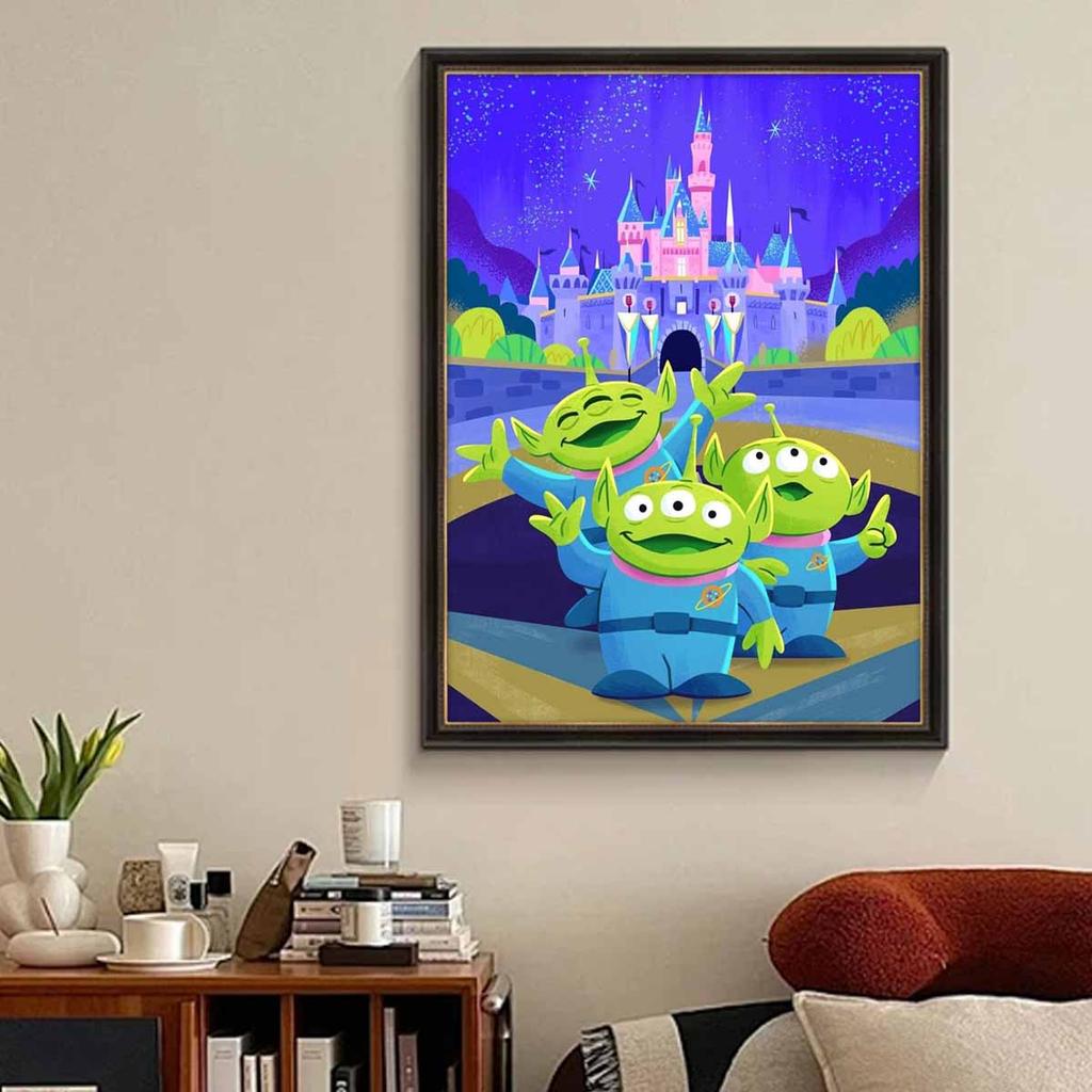 DIY Diamond Painting Three Cute Little Ones Cross Stitch Kit Mosaic Art Diamond Painting Full Circle Diamond Home Decoration