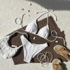 Hanging Neck Split Swimsuit Women's Sexy Bikini Beach Hot