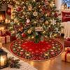 Snowman Christmas Tree Skirt Santa Claus Christmas Decorations Xmas Tree Foot Cover  Christmas
